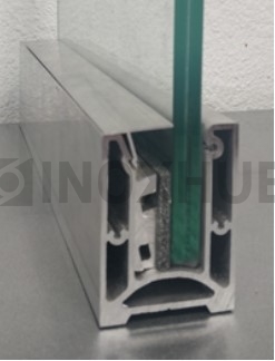 Профиль 80 БАЗА комплект, 60.0×80.0×6000 мм, Анодированный алюминий