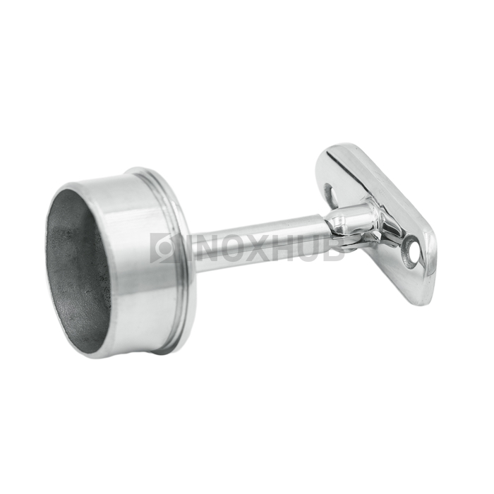 Наконечник штырь с ложементом (Ø50.8) регулируемый, Ø50.8×1.5 мм, AISI 304, GRIT 600