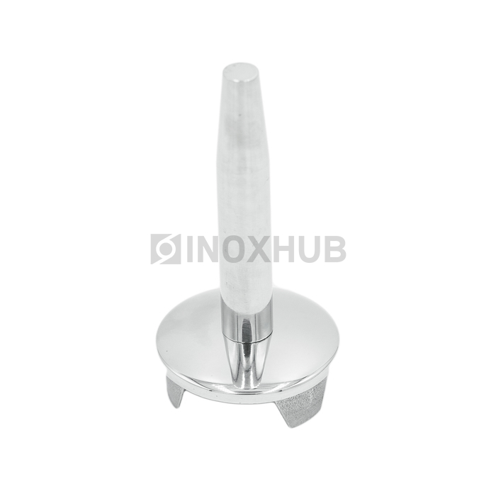 Наконечник штырь сварной облегченный Ø42.4 мм AISI 304 GRIT 600