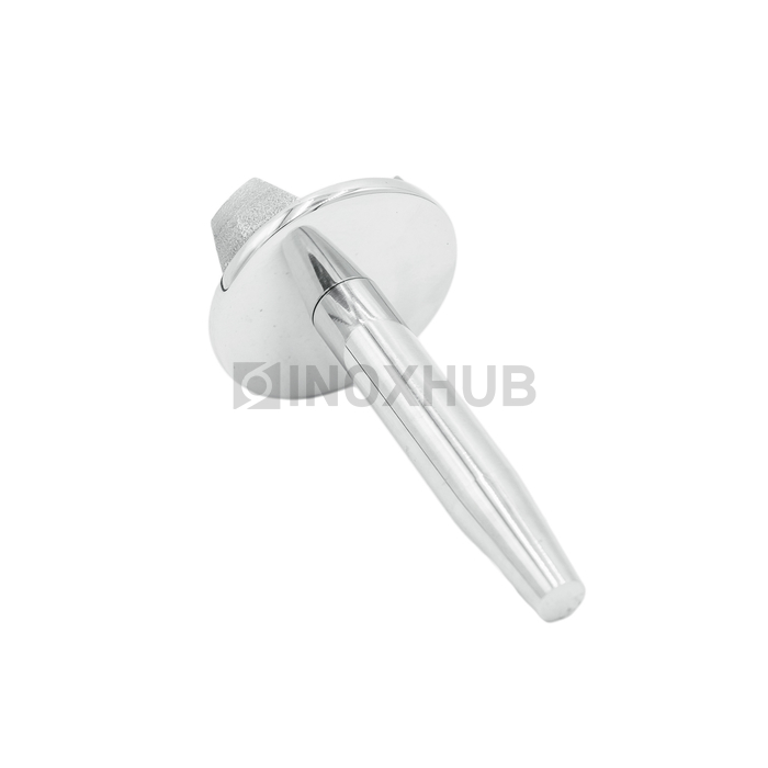 Наконечник штырь сварной облегченный, Ø42.4 мм, AISI 304, GRIT 600