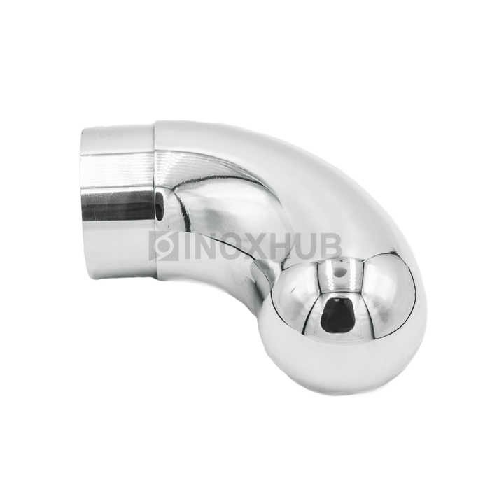 Отвод оконечный капля, Ø50.8×1.5 мм, AISI 304, GRIT 600