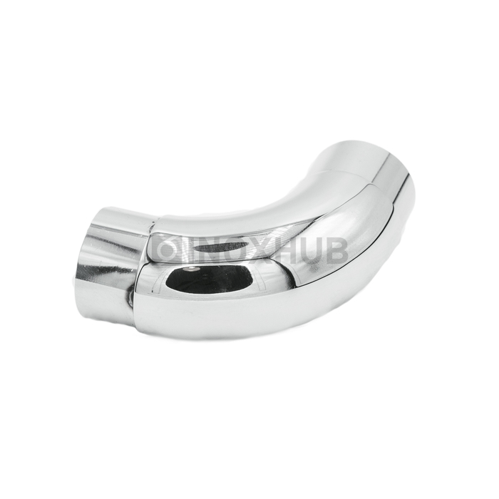 Отвод со вставками, Ø38.1×1.5 мм, AISI 304, GRIT 600