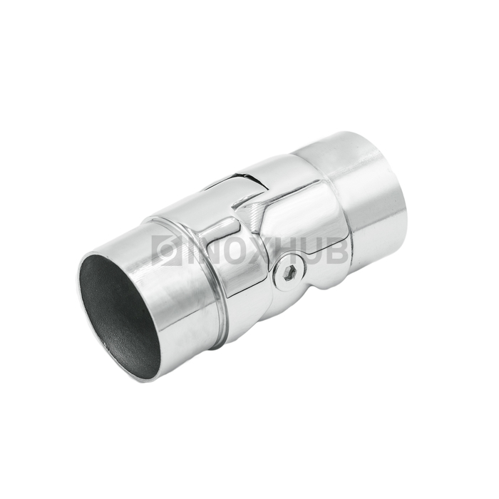 Поворот шарнирный со вставками, Ø50.8×1.5 мм, AISI 304, GRIT 600