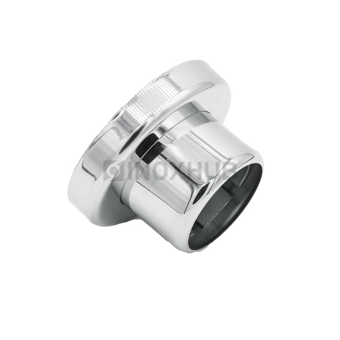 Фланец цанговый сборный, Ø50.8×100.0 мм, AISI 304, GRIT 600