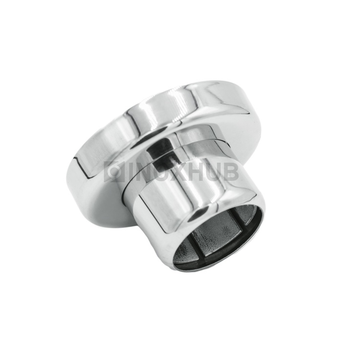 Фланец цанговый cборный, Ø42.4 мм, AISI 304, GRIT 600