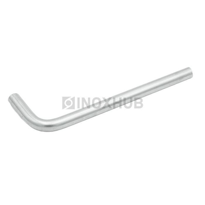 Гнутик нержавеющий удлиненный Ø10.0 мм 150.0×50.0 мм AISI 304