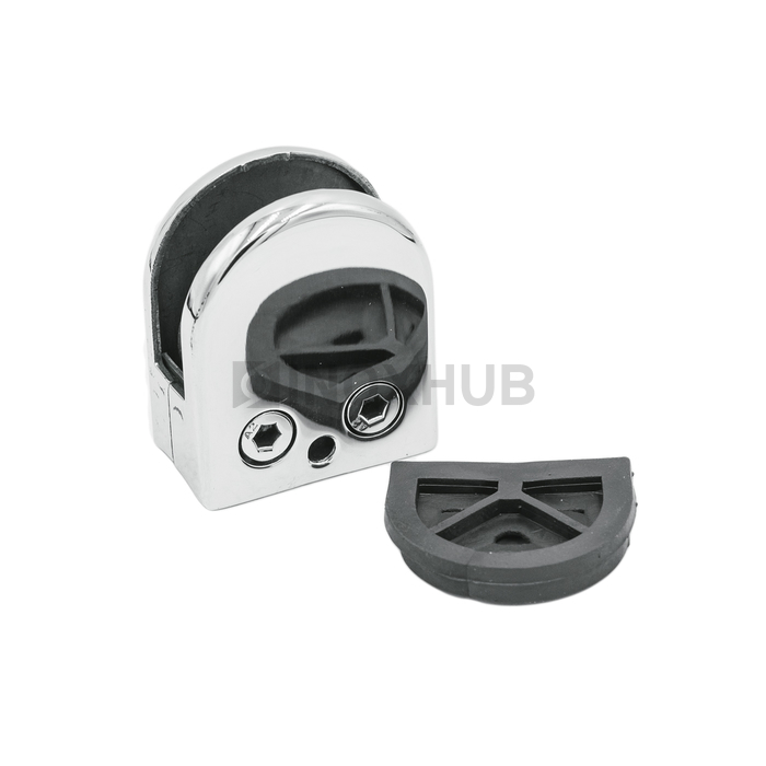 Стеклодержатель штамп. Ø38.1 мм стекло 8.0 мм AISI 304 GRIT 600