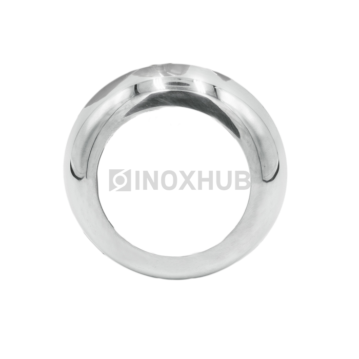 Низ стойки малый декоративный, Ø50.8×76.0 мм, AISI 304, GRIT 600