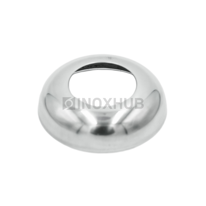 Низ стойки малый декоративный Ø25.4×50.0 мм AISI 304 GRIT 600