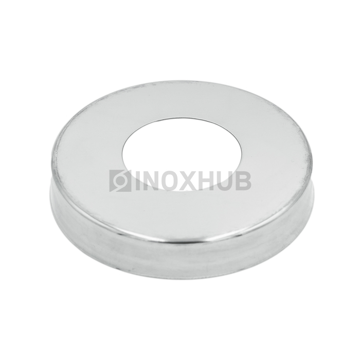 Низ стойки большой декоративный Ø38.1×86.0 мм AISI 304 GRIT 600