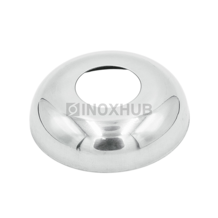 Низ стойки малый декоративный Ø20.0 мм AISI 304 GRIT 600