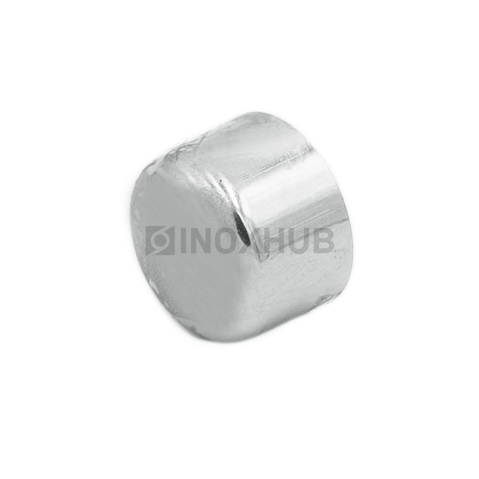 Заглушка внешняя штамп., Ø12.0 мм, AISI 304, GRIT 600