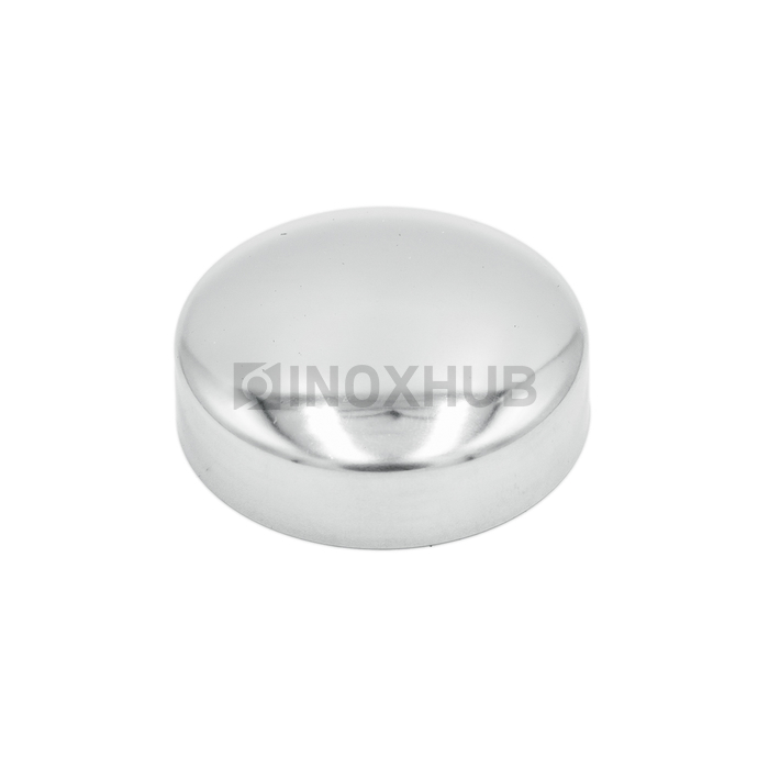 Заглушка внешняя штамп. Ø50.8 мм AISI 304 GRIT 600