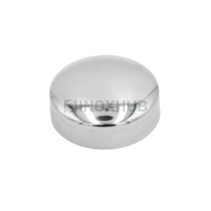 Заглушка внешняя штамп. Ø50.8 мм AISI 316 GRIT 600