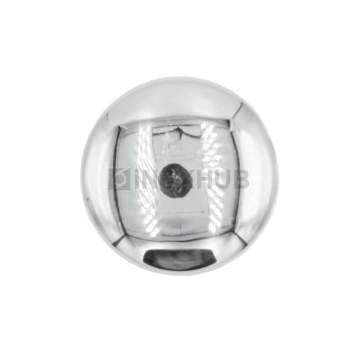 Заглушка внешняя штамп., Ø50.8 мм, AISI 316, GRIT 600