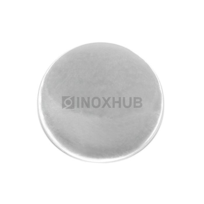 Заглушка штамп. под сварку, Ø38.1 мм, AISI 304, GRIT 600