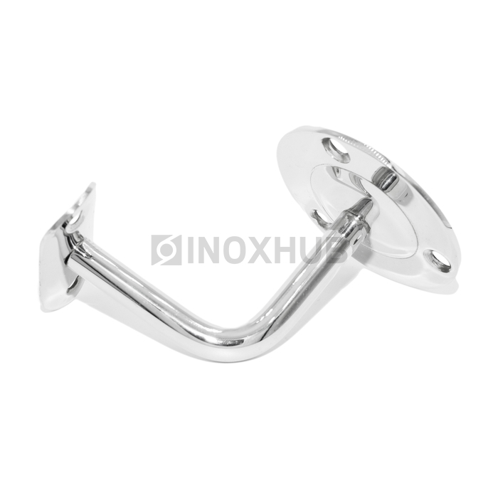 Крепление пристенного поручня с ложементом (Ø50.8), AISI 304, GRIT 600