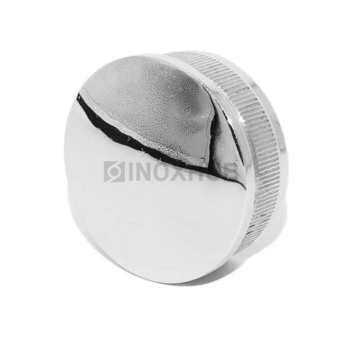 Заглушка литая плоская, Ø38.1 мм, AISI 304, GRIT 600