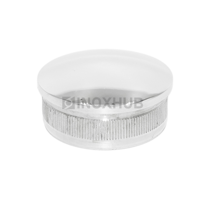 Заглушка литая плоская Ø38.1 мм AISI 304 GRIT 600