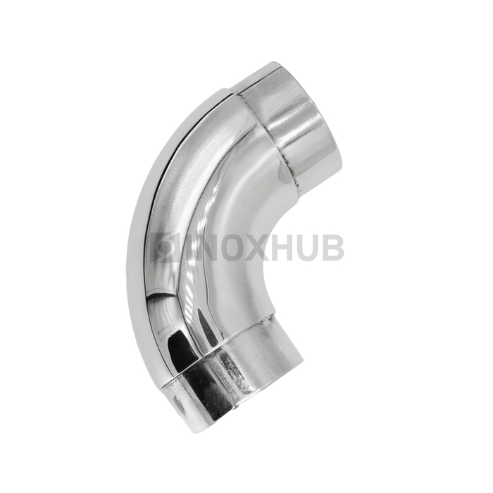 Отвод со вставками, Ø50.8×1.5 мм, AISI 304, GRIT 600