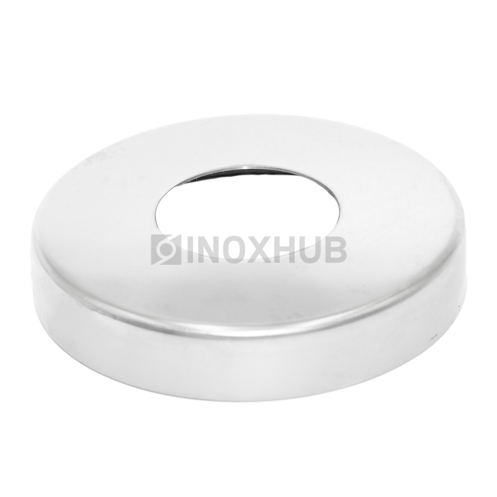 Низ стойки большой декоративный Ø42.4×100.0 мм AISI 304 GRIT 600