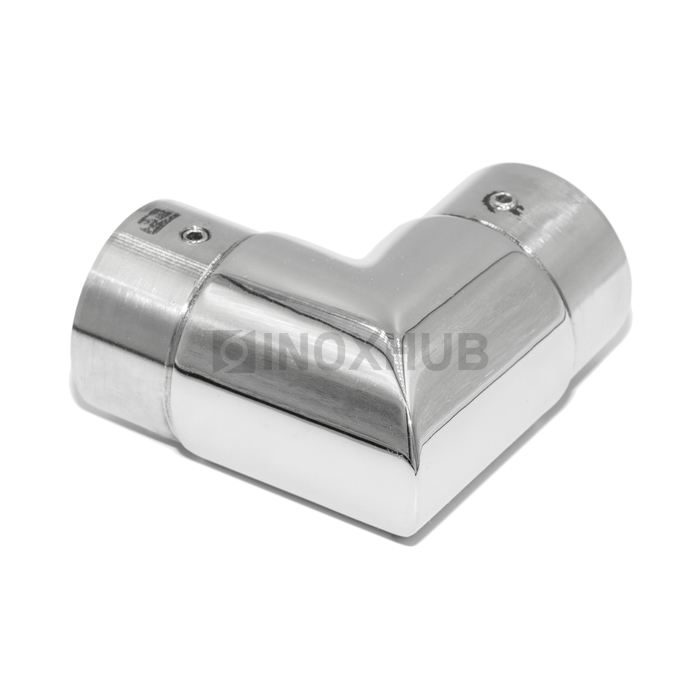 Отвод для поручня с пазом, Ø48.3 мм, AISI 304, GRIT 600