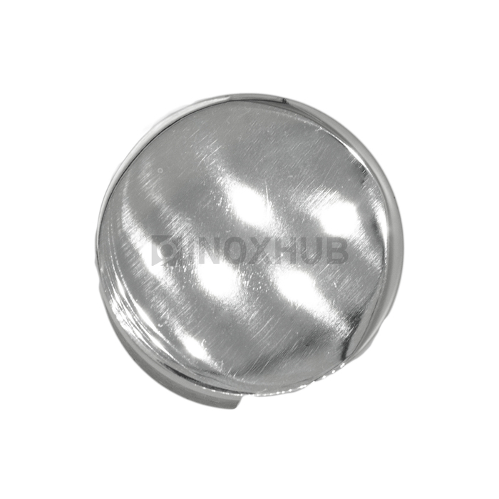 Заглушка для поручня с пазом, Ø48.3 мм, AISI 304, GRIT 600