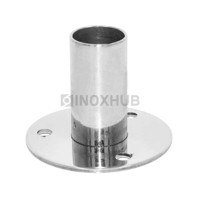 Треханкерная закладная для крепления стойки Ø38.1 мм AISI 201 GRIT 600