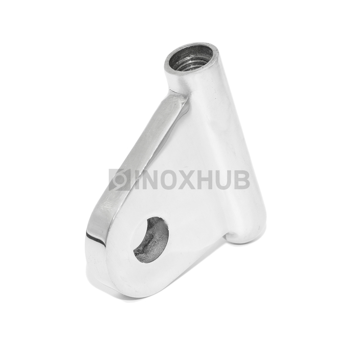 Серьга для крепления рутеля к тяге, AISI 316, GRIT 600