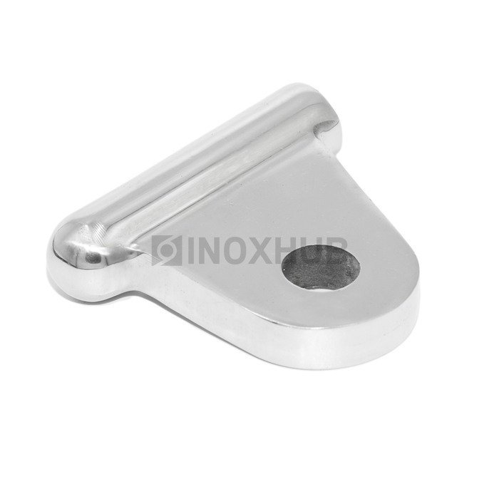 Серьга для крепления рутеля к тяге AISI 316 GRIT 600