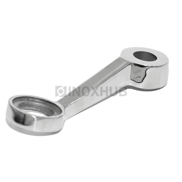 Половина I-образного спайдера КОРОТКИЙ AISI 316 GRIT 600