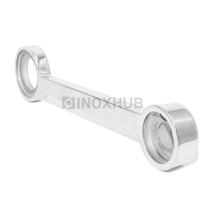 Половина У-образного спайдера, ДЛИННЫЙ, AISI 316, GRIT 600