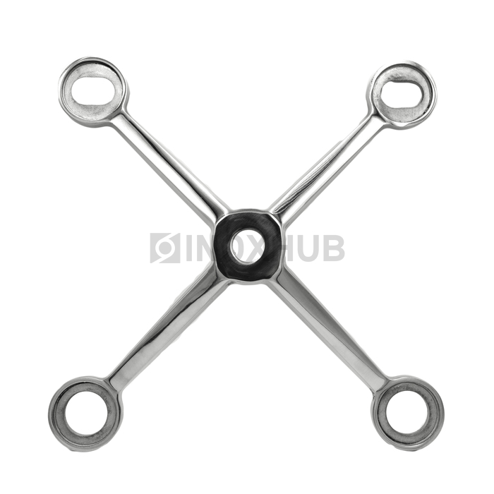 X-образный спайдер, AISI 304, GRIT 600