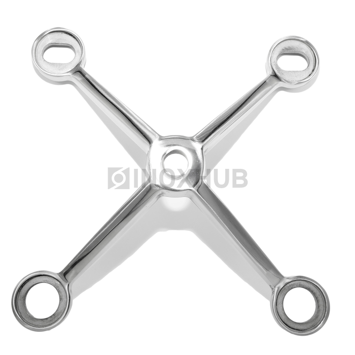 X-образный спайдер, AISI 304, GRIT 600