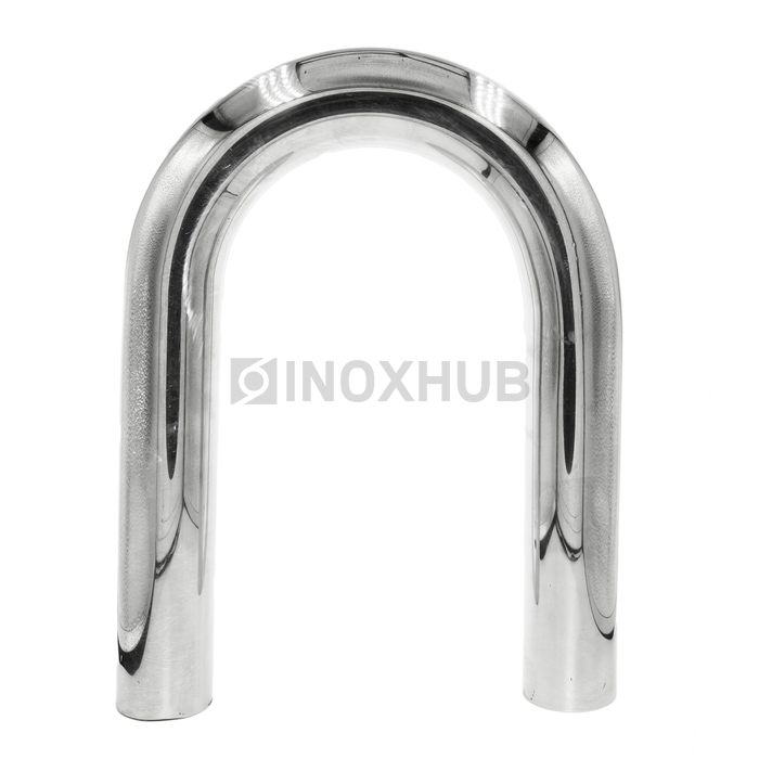 Окончание поручня пандуса, Ø50.8 мм, AISI 304, GRIT 600