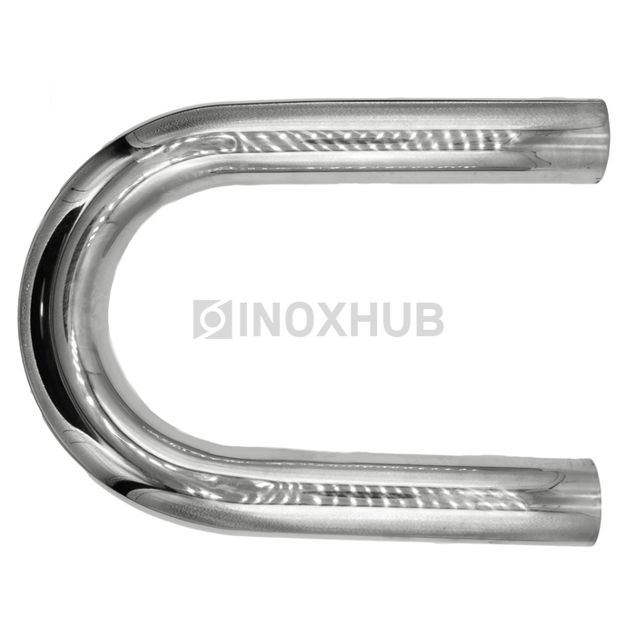 Окончание поручня пандуса, Ø50.8 мм, AISI 304, GRIT 600