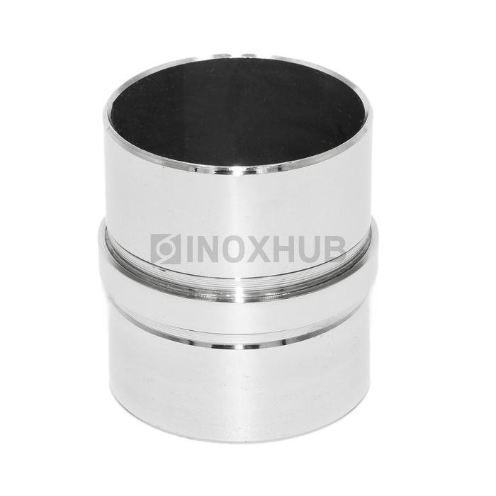 Соединительная муфта внутренняя, Ø50.8×1.5 мм, AISI 304, GRIT 600