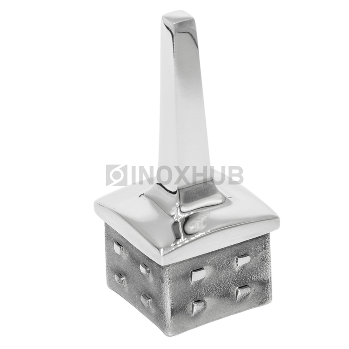 Наконечник штырь литой 40.0×40.0 мм AISI 304 GRIT 600