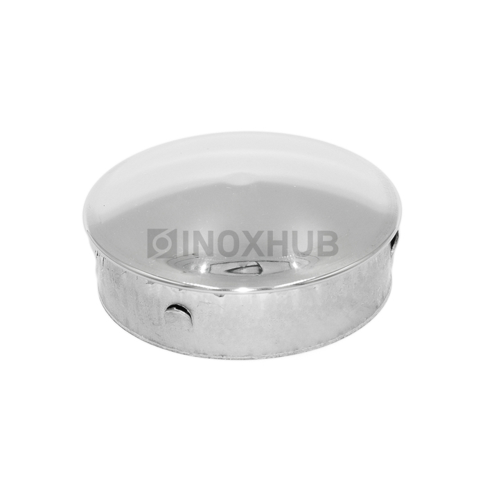 Заглушка забивная штамп. Ø50.8 мм AISI 201 GRIT 600