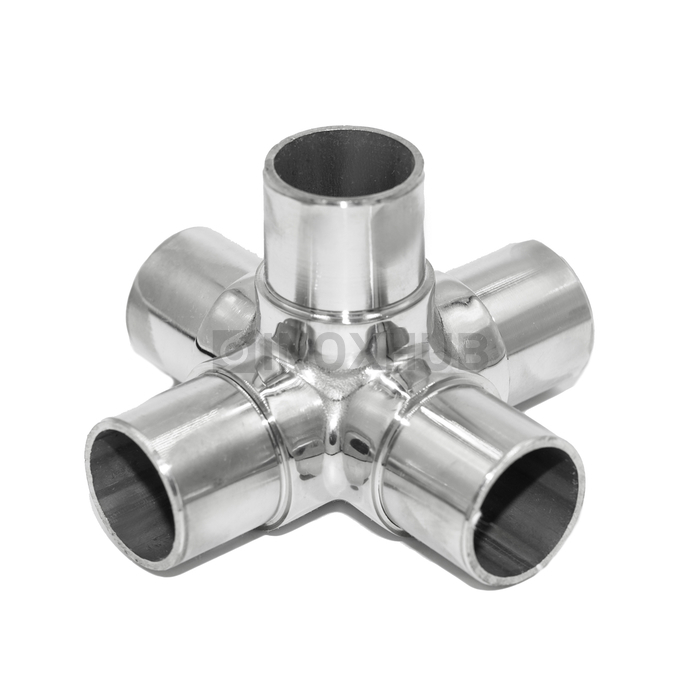 Крестовина боковая Ø31.8×1.5 мм 08Х18Н10 GRIT 600