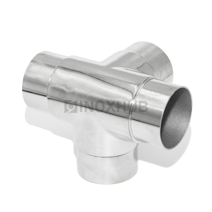 Крестовина боковая, Ø50.8×1.5 мм, 08Х18Н10, GRIT 600