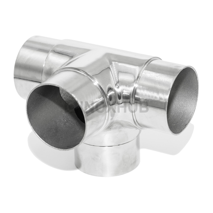 Крестовина боковая, Ø50.8×1.5 мм, 08Х18Н10, GRIT 600