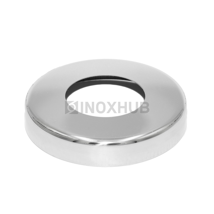 Низ стойки большой декоративный Ø50.8 мм AISI 201 GRIT 600