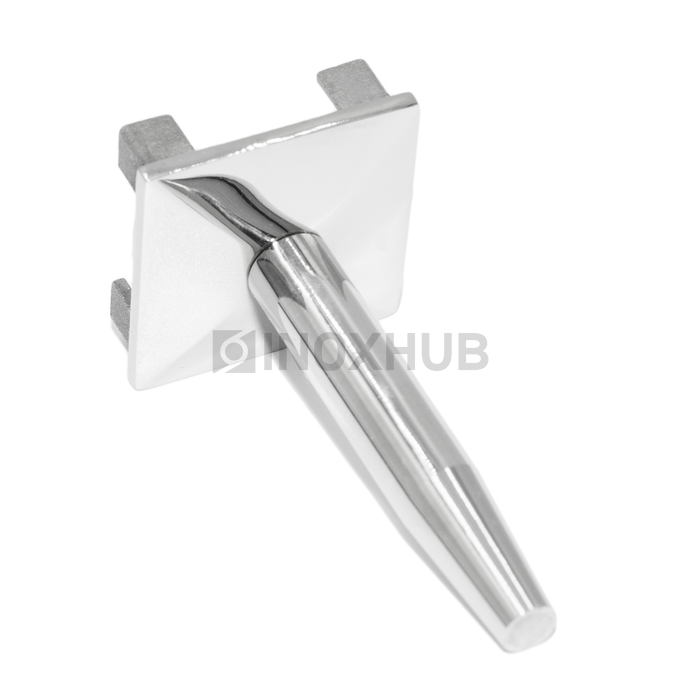 Наконечник штырь литой облегченный, 40.0×40.0 мм, AISI 304, GRIT 600