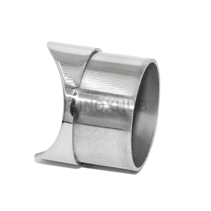 Наконечник седловина, Ø50.8×Ø50.8 мм, AISI 304, GRIT 600