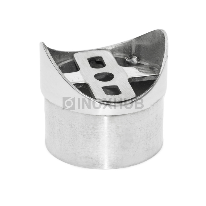 Наконечник седловина Ø50.8×Ø50.8 мм AISI 304 GRIT 600