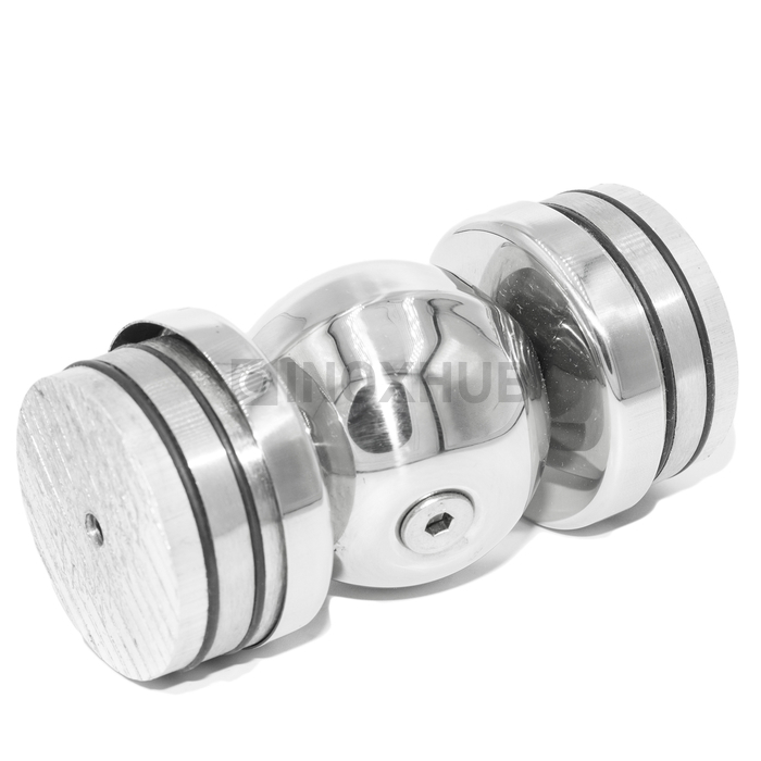 Поворот шаровой регулируемый внутренний Ø50.8×1.5 мм AISI 304 GRIT 600