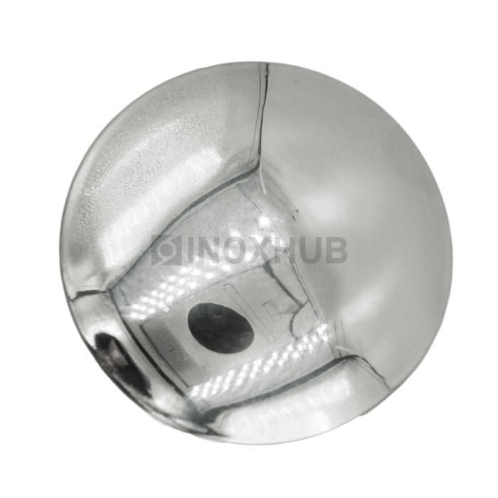 Заглушка забивная штамп., Ø76.1 мм, AISI 304, GRIT 600