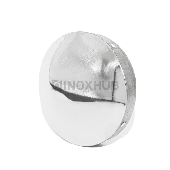 Заглушка забивная штамп., Ø76.1 мм, AISI 304, GRIT 600