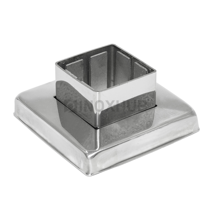 Фланец цанговый сборный 40.0×40.0 мм AISI 304 GRIT 600